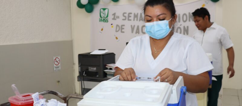 PRIMERA SEMANA DE VACUNACIÓN EN ABRIL