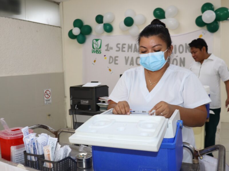 PRIMERA SEMANA DE VACUNACIÓN EN ABRIL