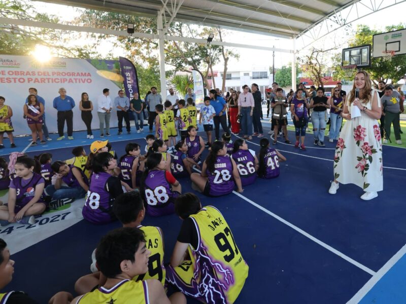 MÉRIDA AVANZA CON ESPACIOS PÚBLICOS DIGNOS: CPL