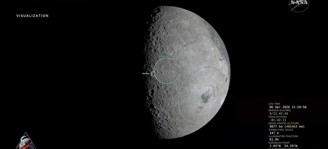 LA TRIPULACIÓN DE LA MISIÓN ARTEMIS YA SOBRE LA LUNA