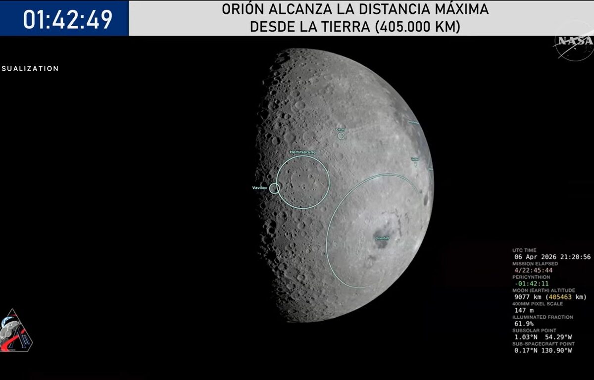 LA TRIPULACIÓN DE LA MISIÓN ARTEMIS YA SOBRE LA LUNA