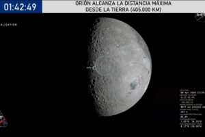 LA TRIPULACIÓN DE LA MISIÓN ARTEMIS YA SOBRE LA LUNA