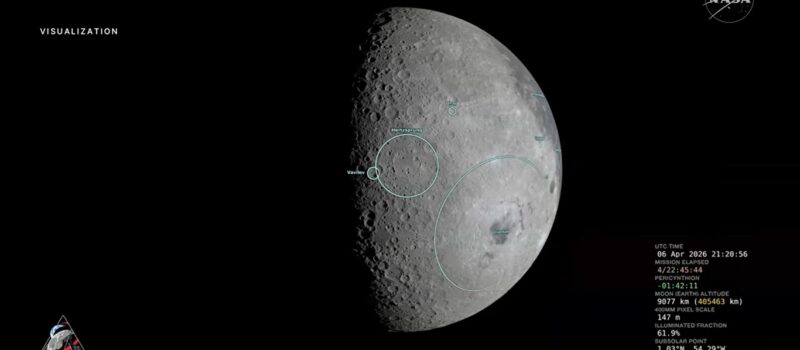 LA TRIPULACIÓN DE LA MISIÓN ARTEMIS YA SOBRE LA LUNA
