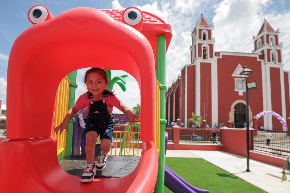 GOBIERNO REHABILITA PARQUES PARA TODA LA FAMILIA