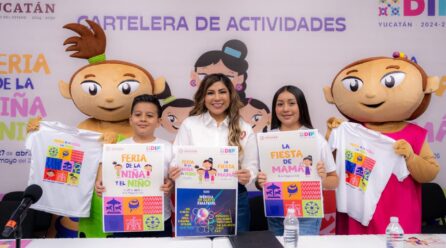 DIF YUCATÁN FESTEJARÁ A NIÑOS, NIÑAS Y MAMÁ