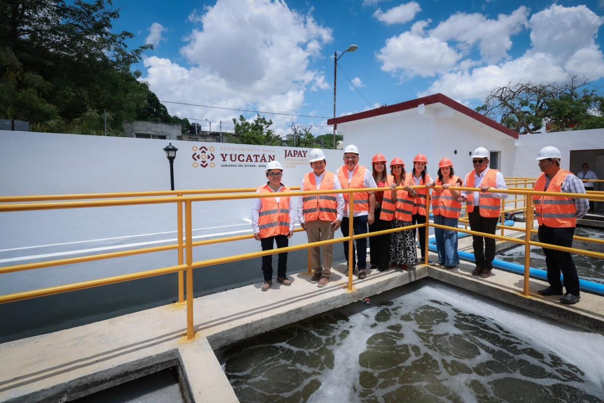 GOBIERNO REACTIVA PLANTA DE TRATAMIENTO ABANDONADA