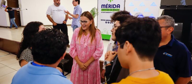 MÉRIDA SE CONSTRUYE CON SUS IDEAS, TALENTO Y CPACIDAD: CPL