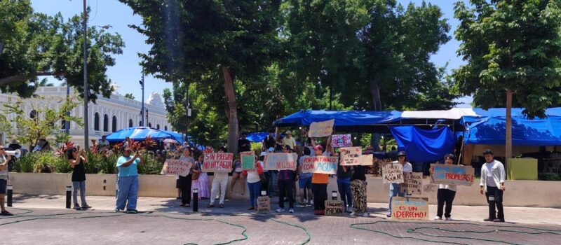 NO DEBEMOS PERO TAMPOCO TENEMOS AGUA EXCLAMAN VECINOS