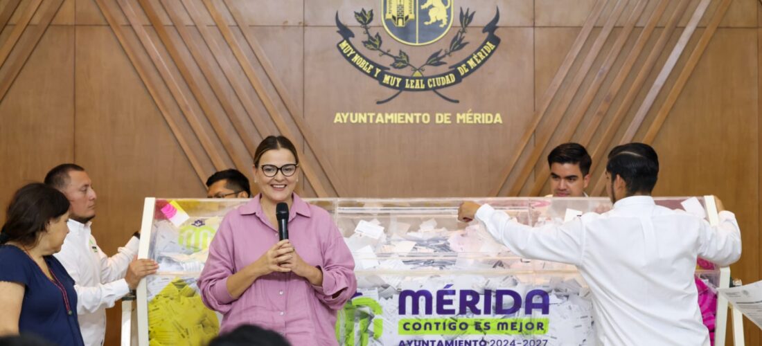 SE REALIZA SORTEO GANA MÉRIDA, GANAS TÚ