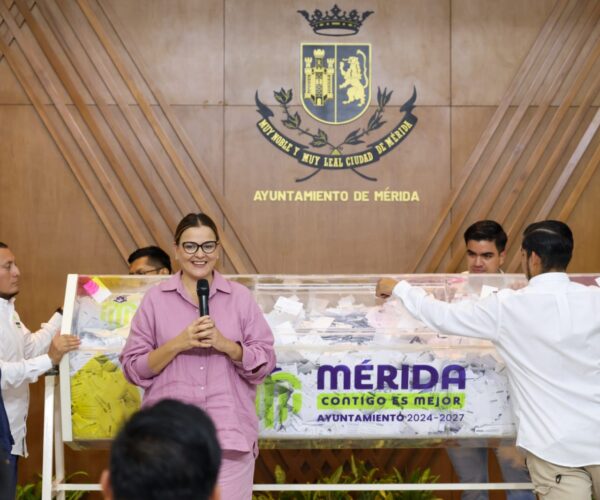 SE REALIZA SORTEO GANA MÉRIDA, GANAS TÚ