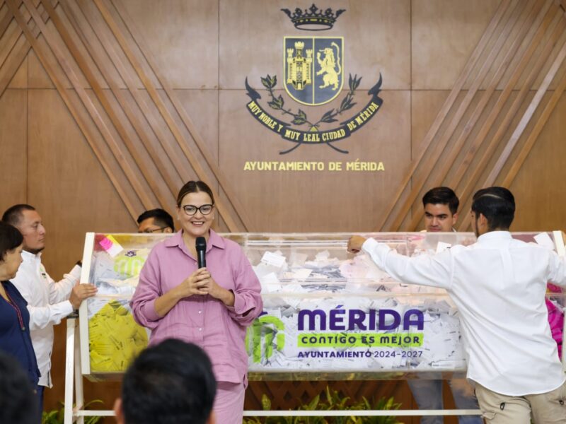 SE REALIZA SORTEO GANA MÉRIDA, GANAS TÚ