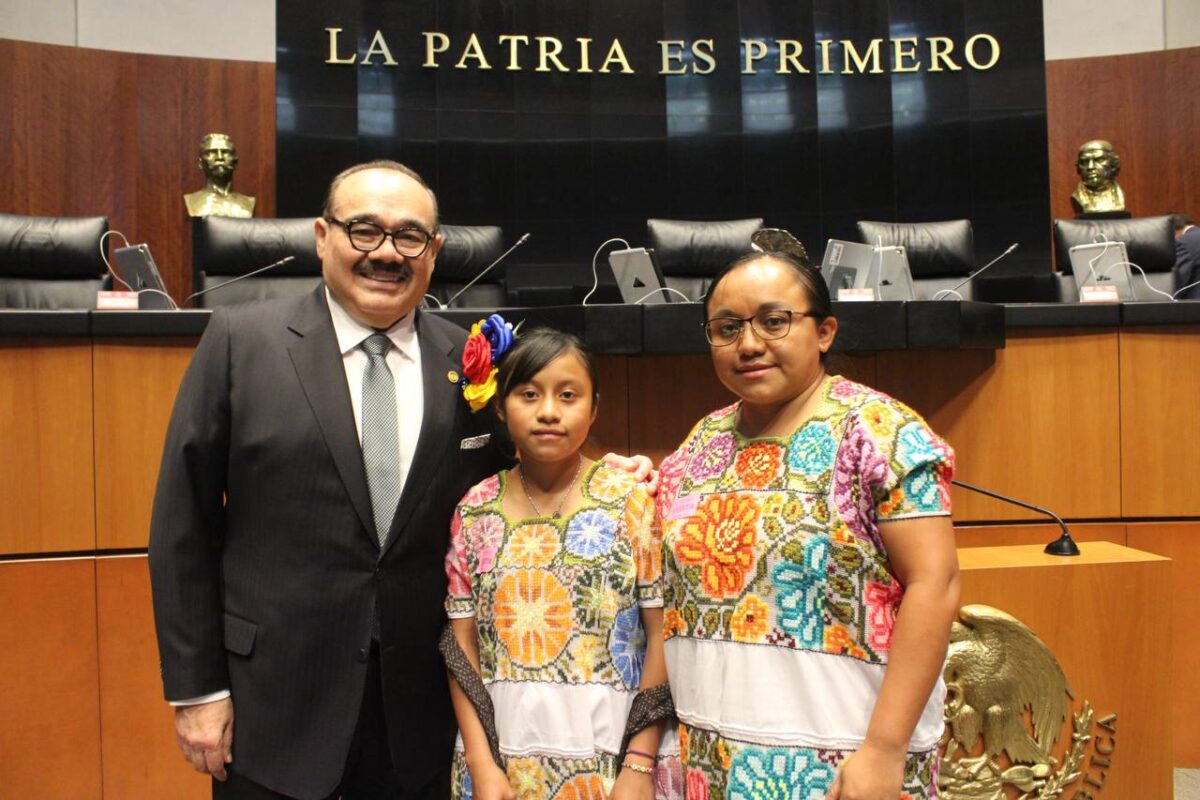 MAYAHABLANTE LLEVA SU VOZ AL SENADO