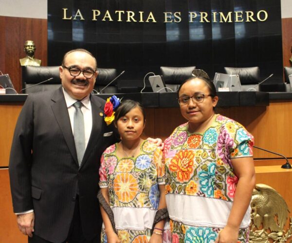 MAYAHABLANTE LLEVA SU VOZ AL SENADO