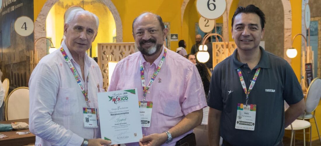 RECONOCEN A YUCATÁN COMO DESTINO LÍDER EN TURISMO