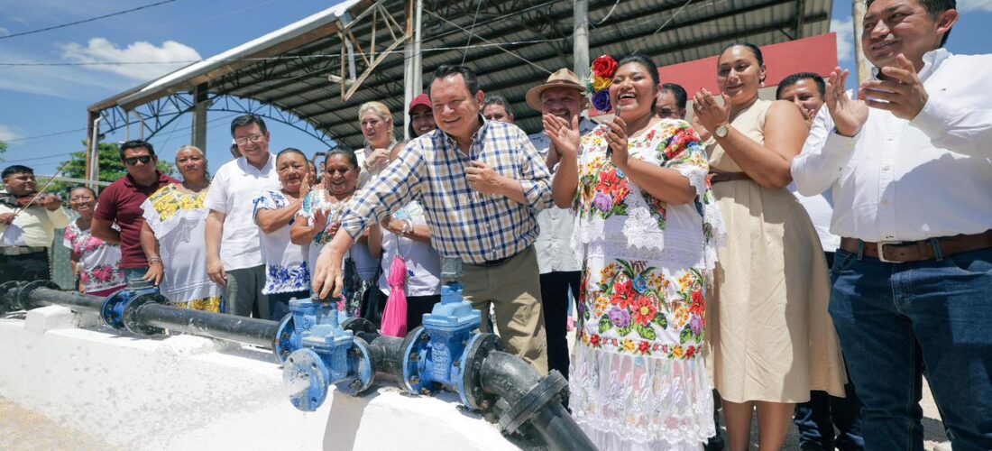 GOBIERNO RESCATA SISTEMA DE AGUA POTABLE EN MUXUPIP