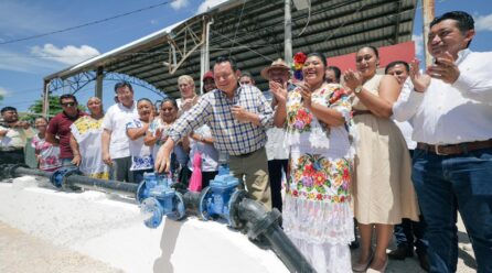 GOBIERNO RESCATA SISTEMA DE AGUA POTABLE EN MUXUPIP