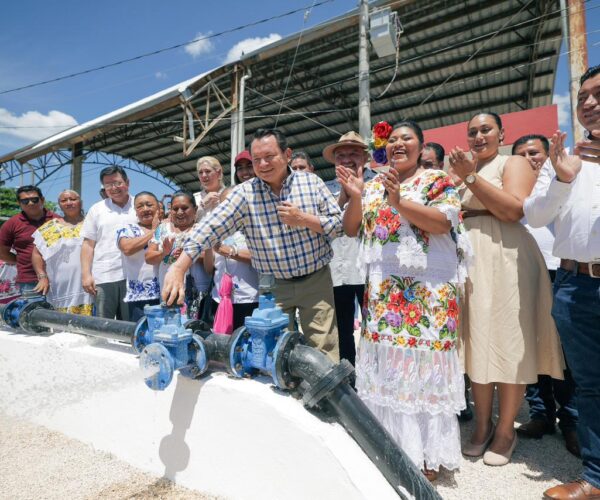 GOBIERNO RESCATA SISTEMA DE AGUA POTABLE EN MUXUPIP