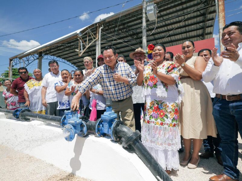 GOBIERNO RESCATA SISTEMA DE AGUA POTABLE EN MUXUPIP