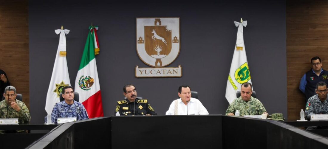 LA SEGURIDAD DE YUCATÁN ES EL RESULTADO DEL ESFUERZO COORDINADO