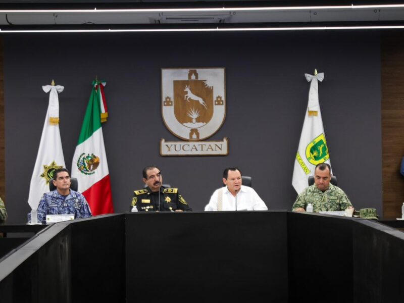 LA SEGURIDAD DE YUCATÁN ES EL RESULTADO DEL ESFUERZO COORDINADO