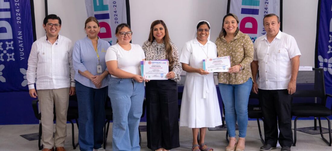 DIF YUCATÁN CLAUSURA JORNADA DE CAPACITACIONES