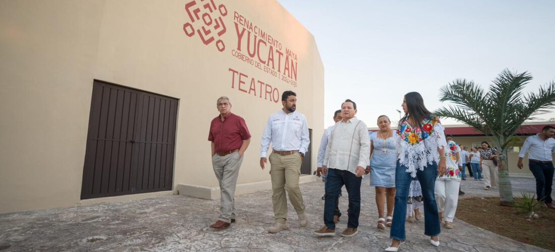 GOBIERNO REHABILTA CASA DE LA CULTURA DE TEKIT