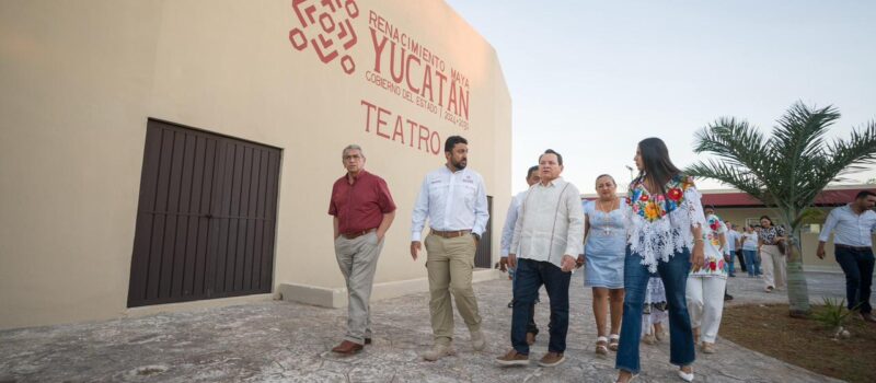 GOBIERNO REHABILTA CASA DE LA CULTURA DE TEKIT