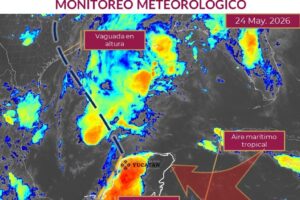 PRONOSTICAN INESTABILIDAD ATMOSFÉRICA Y UNA VAGUADA