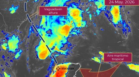 PRONOSTICAN INESTABILIDAD ATMOSFÉRICA Y UNA VAGUADA