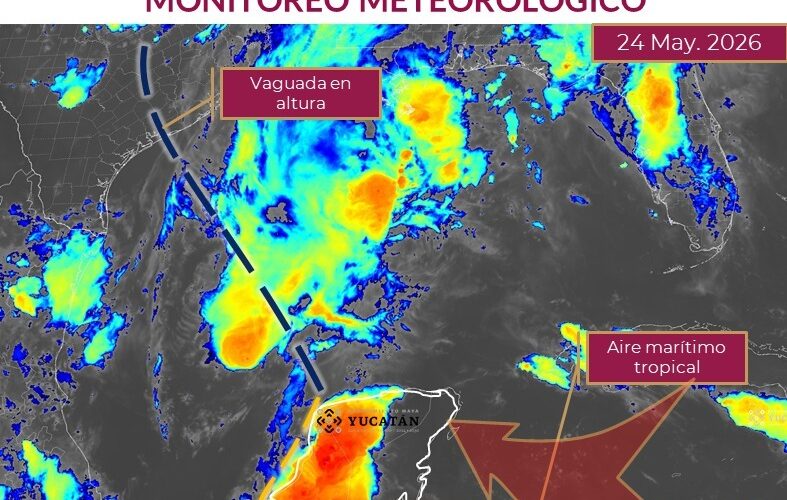 PRONOSTICAN INESTABILIDAD ATMOSFÉRICA Y UNA VAGUADA