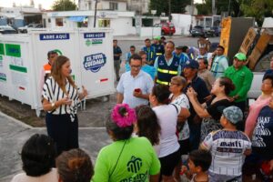 INVITA ALCALDESA USAR LOS PUNTOS MÉRIDA LIMPIA