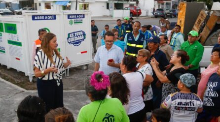 INVITA ALCALDESA USAR LOS PUNTOS MÉRIDA LIMPIA