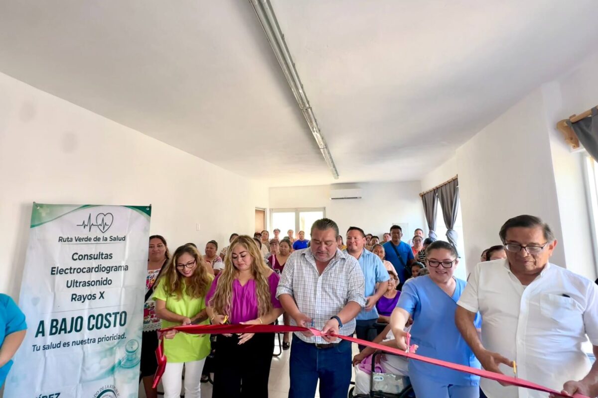 EN MAXCANÚ SE CONSOLIDA LA RUTA VERDE DE LA SALUD