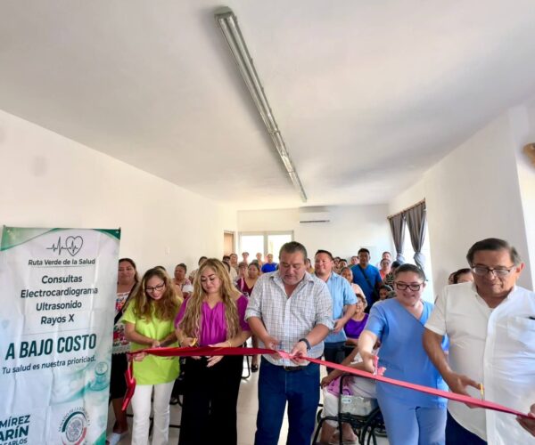 EN MAXCANÚ SE CONSOLIDA LA RUTA VERDE DE LA SALUD