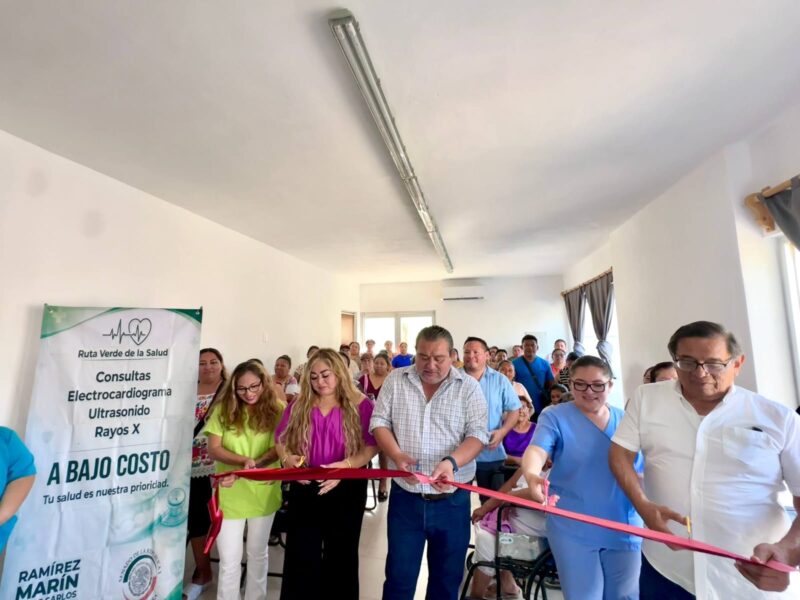 EN MAXCANÚ SE CONSOLIDA LA RUTA VERDE DE LA SALUD