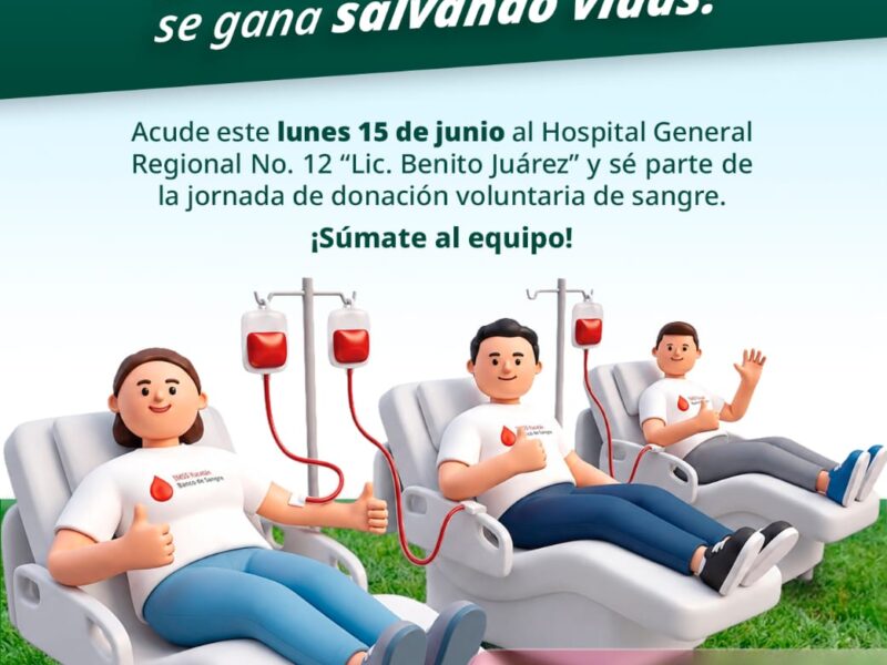 DONAR SANGRE SALVA VIDAS