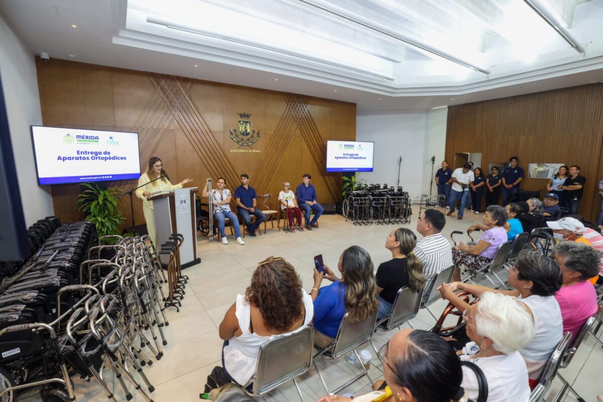 CECI PATRÓN ENTREGA SILLAS DE RUEDAS Y APARATOS FUNCIONALES