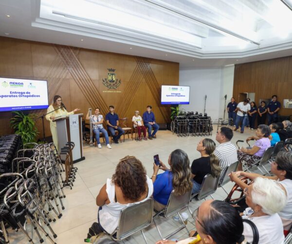 CECI PATRÓN ENTREGA SILLAS DE RUEDAS Y APARATOS FUNCIONALES