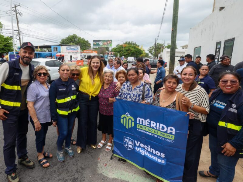 CECI PATRÓN SUPERVISÓ LA REPAVIMENTACIÓN