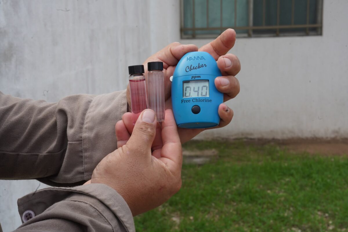 SE GARANTIZA LA CALIDAD DEL AGUA POTABLE