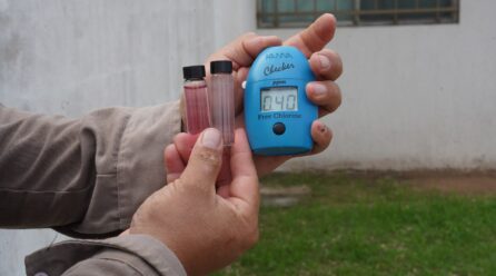 SE GARANTIZA LA CALIDAD DEL AGUA POTABLE