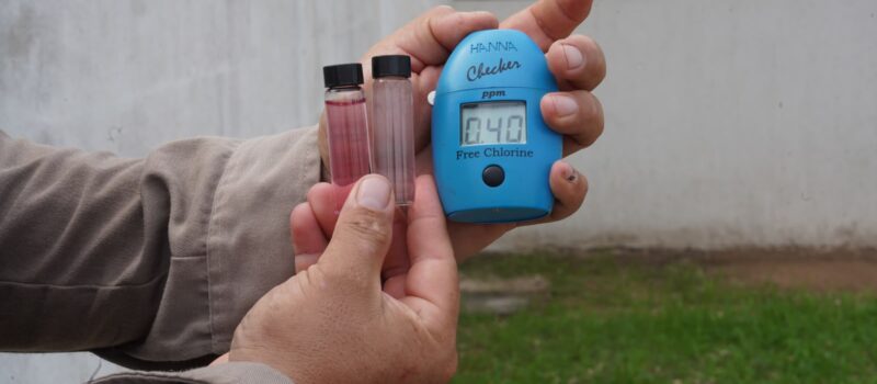 SE GARANTIZA LA CALIDAD DEL AGUA POTABLE