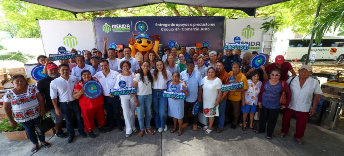 MÉRIDA ES LA PRIMERA CIUDAD CON COMERCIO JUSTO EN EL PAÍS