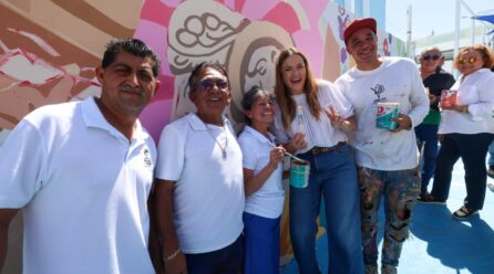 MURAL COMUNITARIO EN LUCAS DE GÁLVEZ