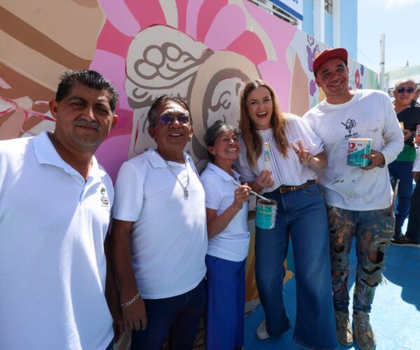 MURAL COMUNITARIO EN LUCAS DE GÁLVEZ
