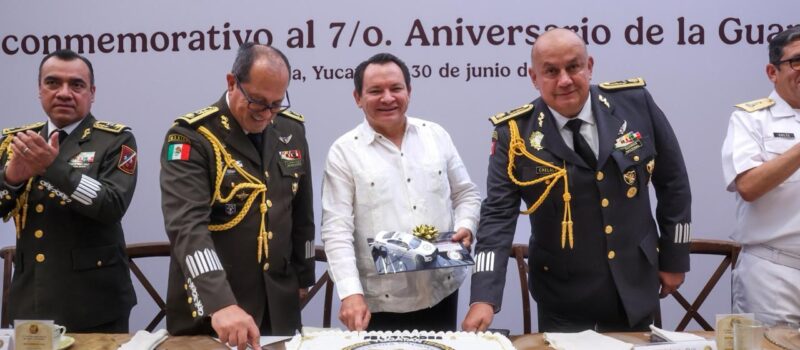 SEPTIMO ANIVERSARIO DE LA GUARDIA NACIONAL