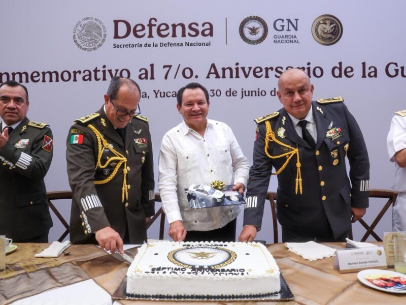 SEPTIMO ANIVERSARIO DE LA GUARDIA NACIONAL