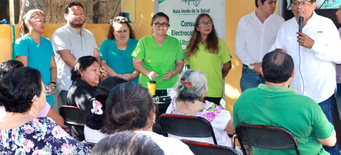 LA RUTA VERDE DE LA SALUD LLEGA A HUNUCMÁ