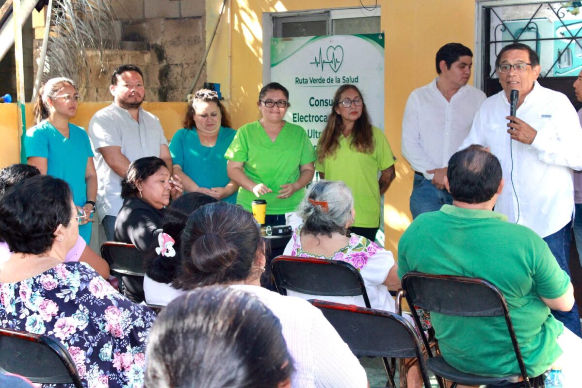 LA RUTA VERDE DE LA SALUD LLEGA A HUNUCMÁ