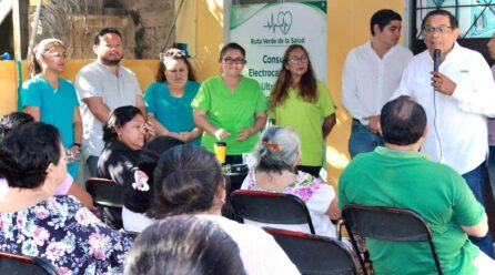 LA RUTA VERDE DE LA SALUD LLEGA A HUNUCMÁ